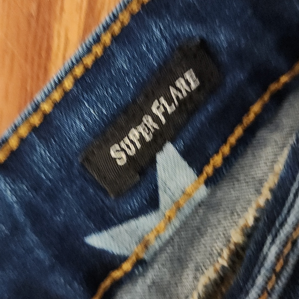 Judy blue super bell bottom jeans festival 5/27 stage coach - Picture 6 of 11